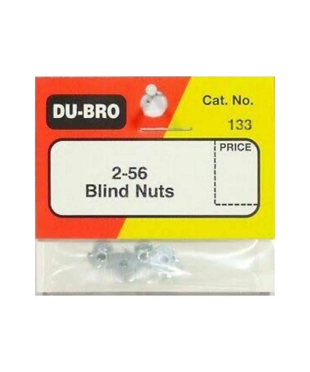 BLIND NUTS 3-48 134 DUBRO 134 RCWORLD HOBBIES 